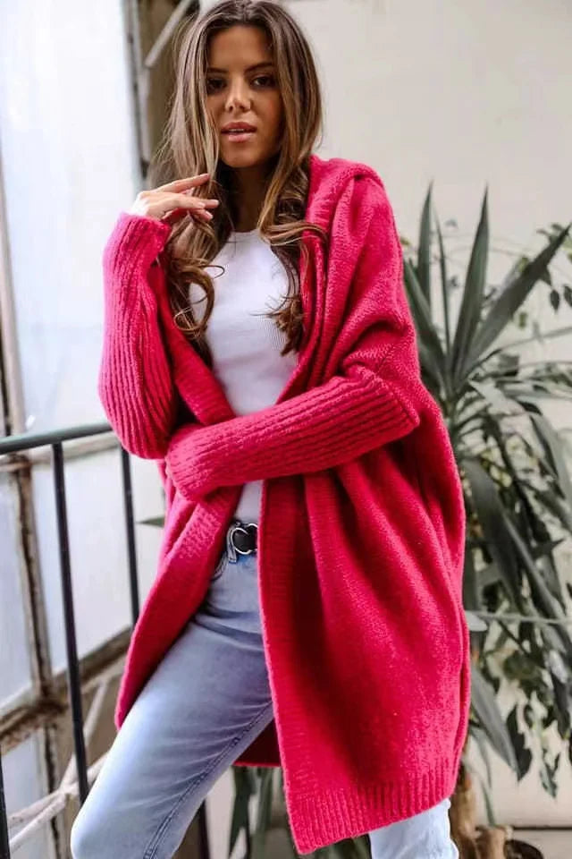 WW | Trendige Fledermaus-Strickjacke