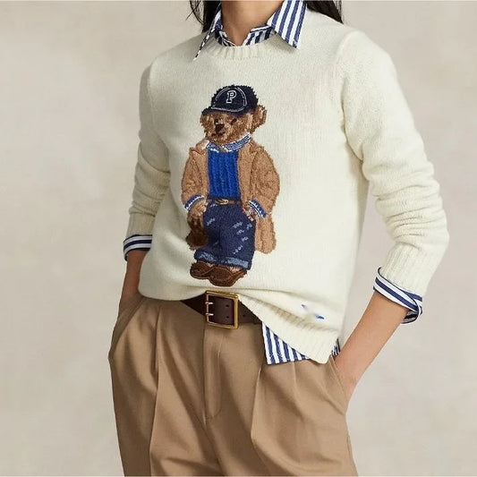 WW | Eleganter Bärenpullover
