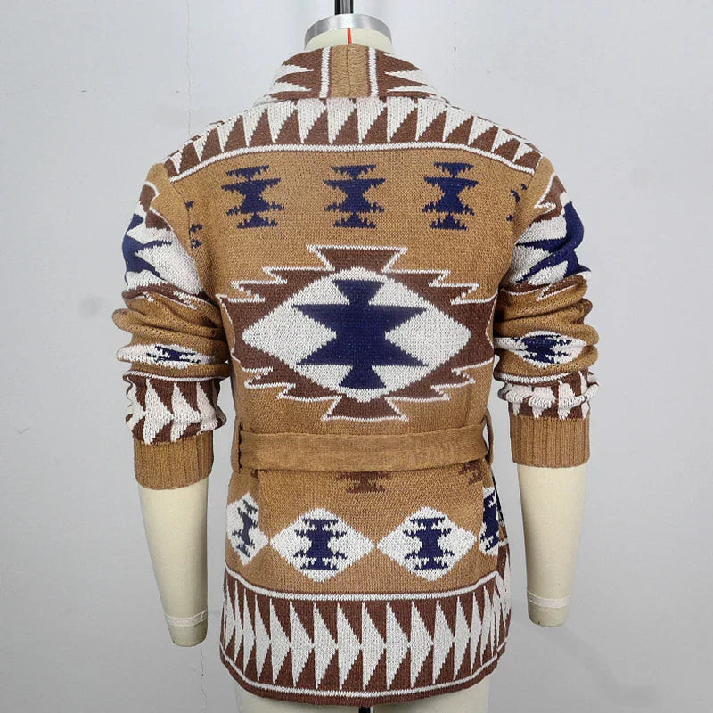 WW | Warme dicke Strickjacke für Männer