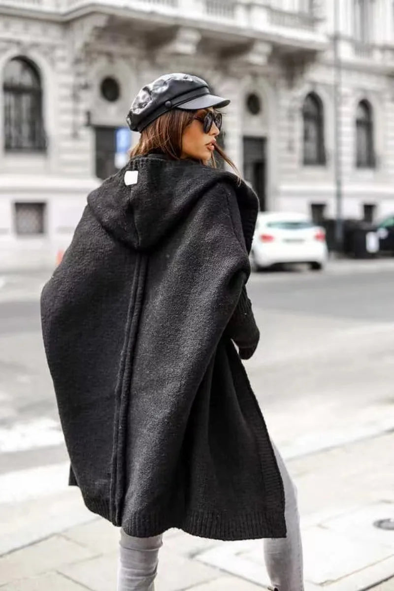 WW | Trendige Fledermaus-Strickjacke
