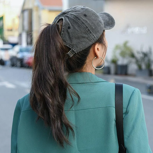 WW | Pferdeschwanz Baseballcap Mit Atmungsaktivem Komfort Und Uv Schutz