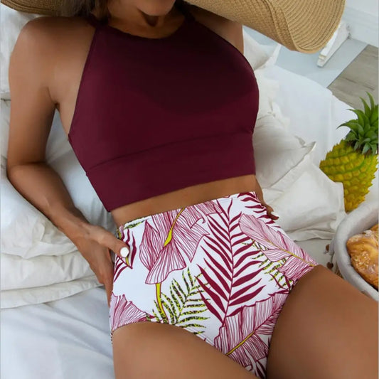 WW | Hochtailliertes Bikini Für Damen Stilvoll & Unterstützend