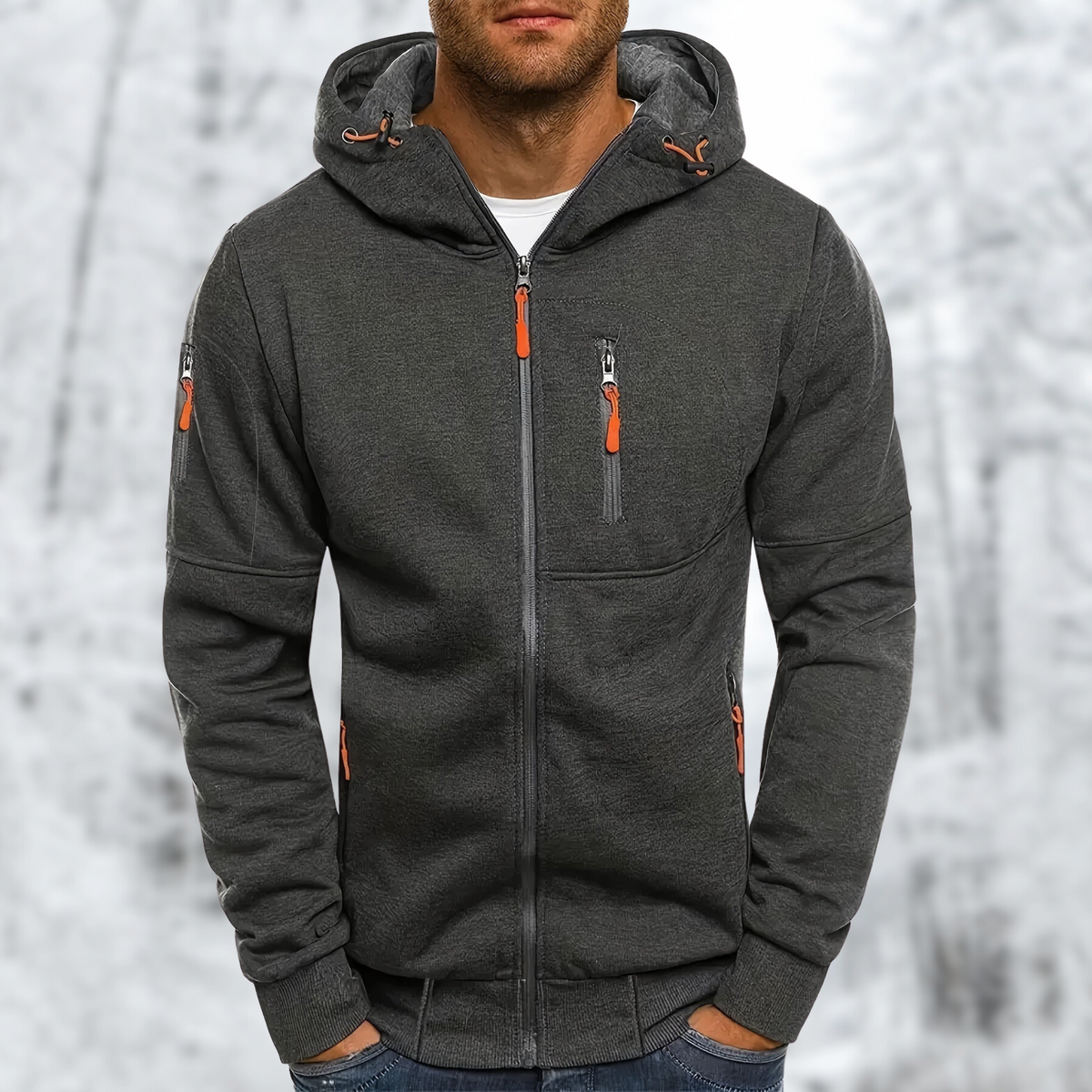 WW | Herren- Kapuzenjacke