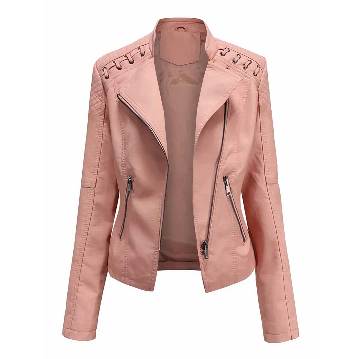 WW - Leren Damenjacke