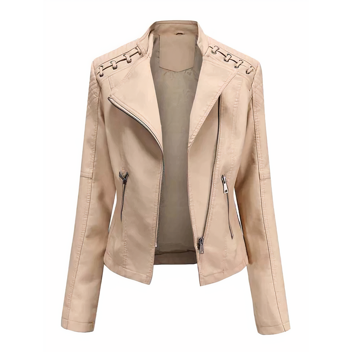 WW - Leren Damenjacke