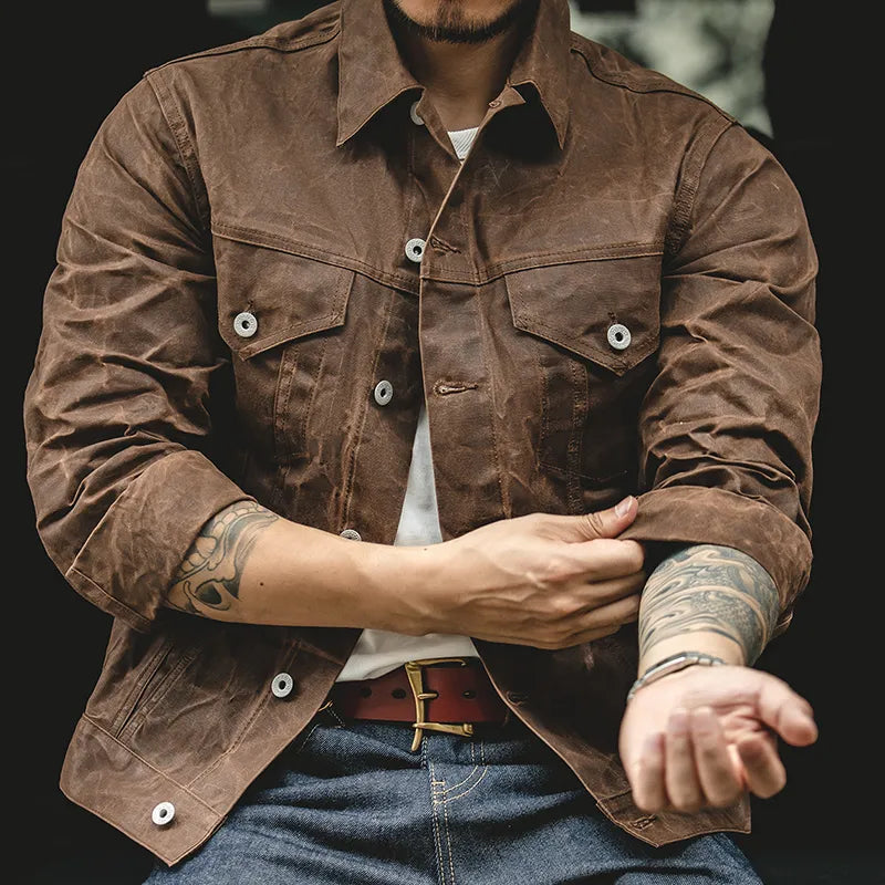 WW | Short Lined Tin Cloth Cruiser Jacket