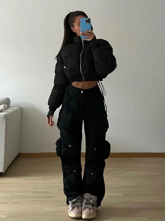 WW | Relaxed Cargo Pants with Multiple Pockets