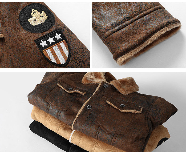 WW | Herren Winter Hero Lederjacke