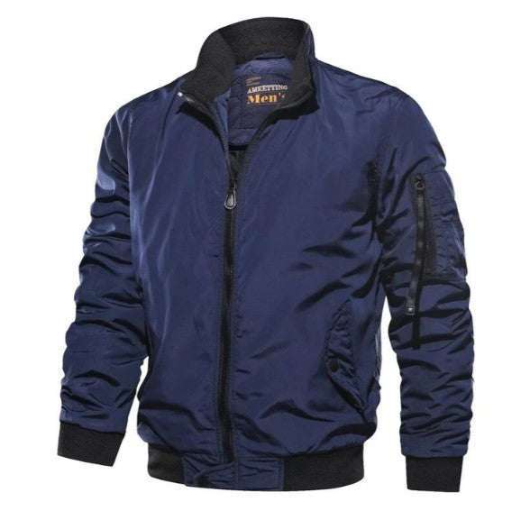 WW | herren-ubergangsjacke mit einer tasche am armel