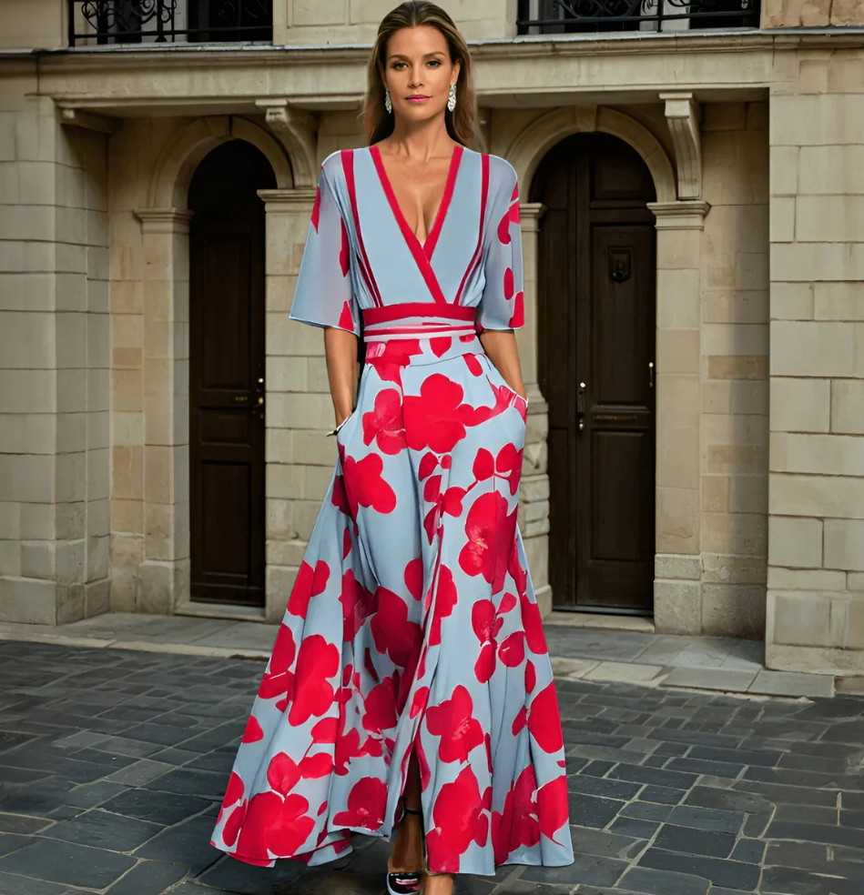 WW | Elegant Floral Dress