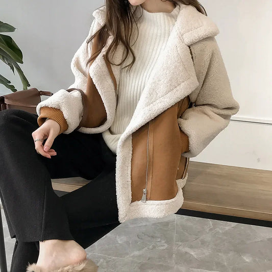 W&W - Women's Thick Fur Coat