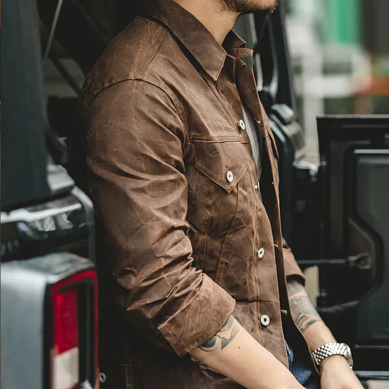 WW | Short Lined Tin Cloth Cruiser Jacket