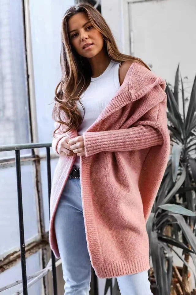 WW | Trendige Fledermaus-Strickjacke