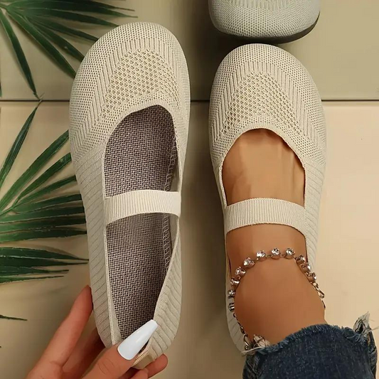 WW | Canvas-Schuhe, Leicht, Slip On, Flats, Sommerschuhe