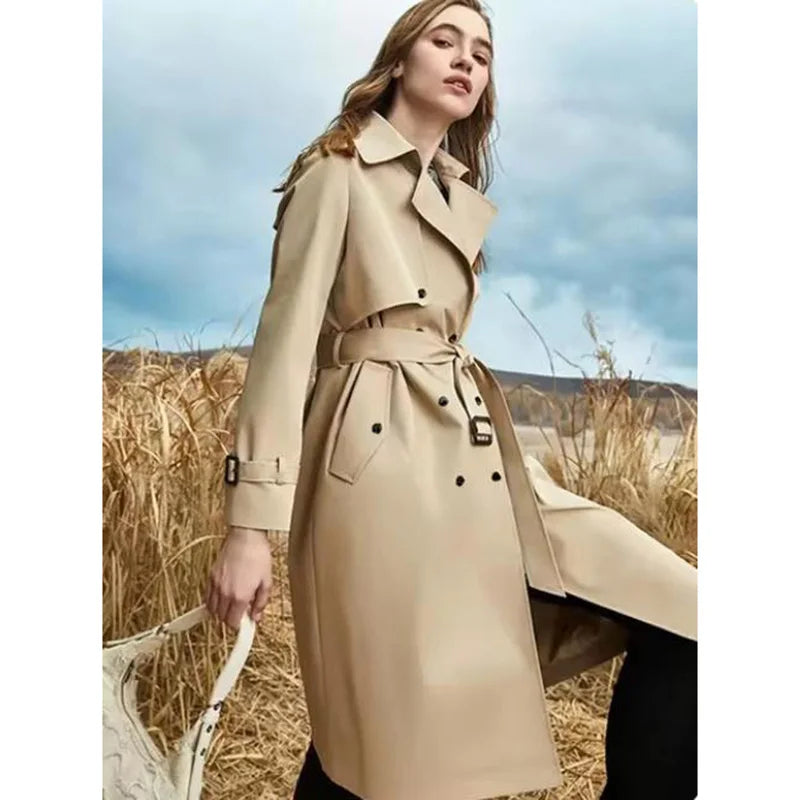 WW | Winter-Trenchcoat mit Schnürung