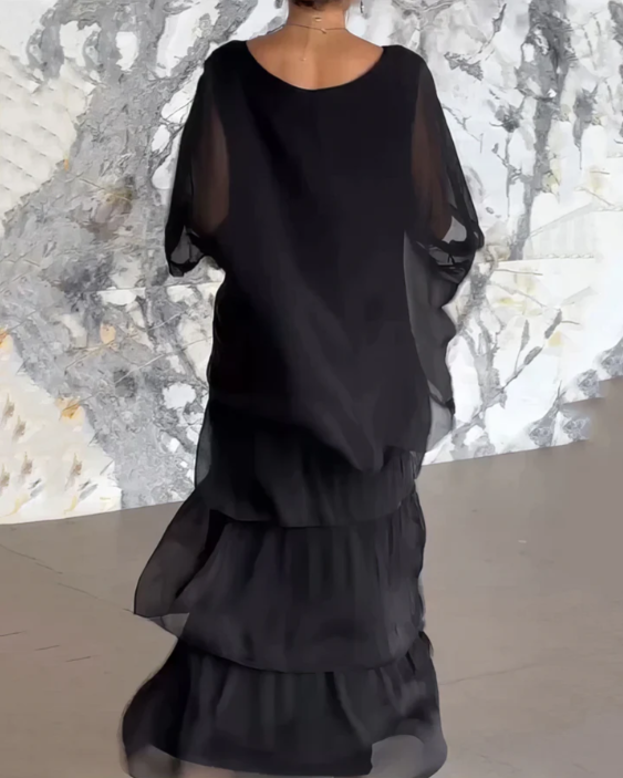 WW | Maxi Dress With Wide Scoop Neck