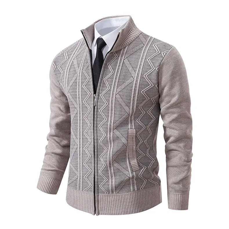 WW | Strickjacke mit Reißverschluss für Männer