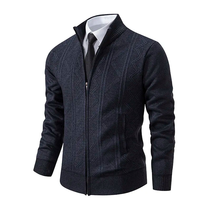 WW | Strickjacke mit Reißverschluss für Männer