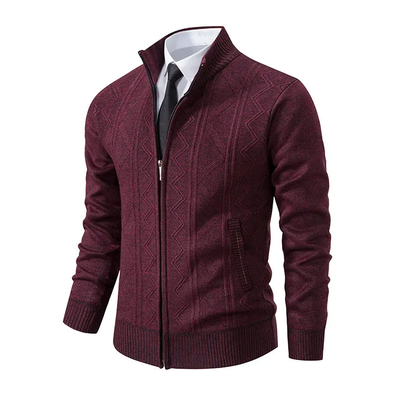 WW | Strickjacke mit Reißverschluss für Männer