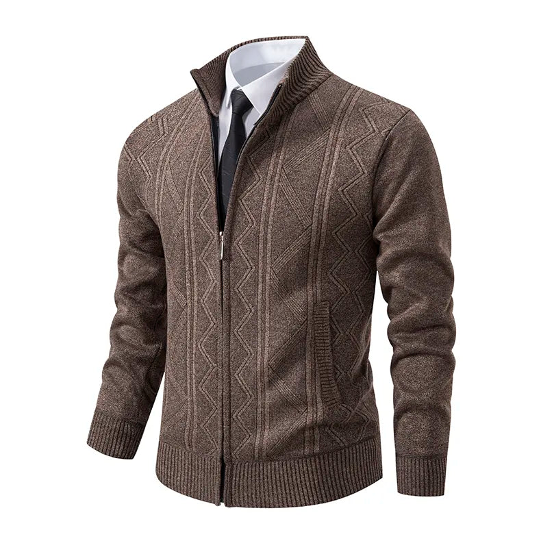WW | Strickjacke mit Reißverschluss für Männer
