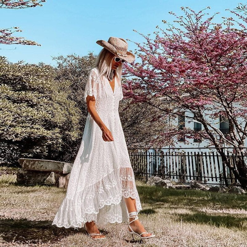 WW | Women's Boho Lace Dress