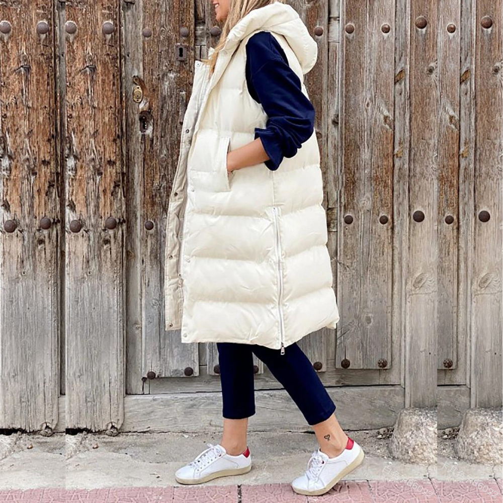 Sleeveless jacket