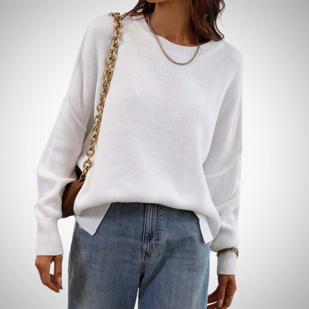 WW | Solides Strickpullover Für Frauen