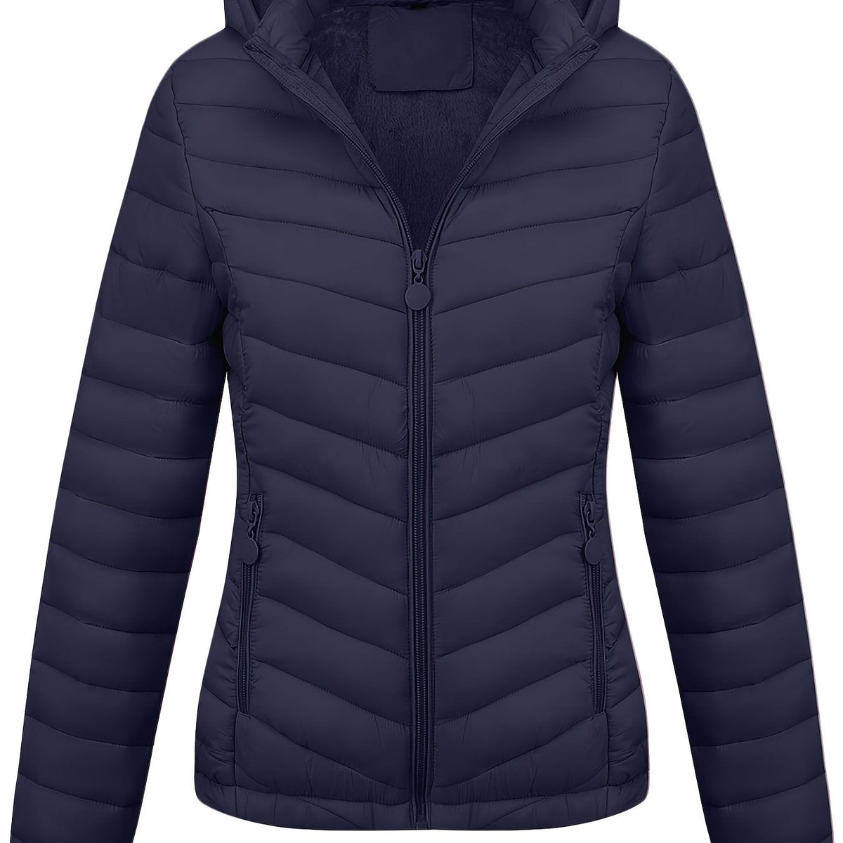 WW | Modern Quilted Jacket with Hood