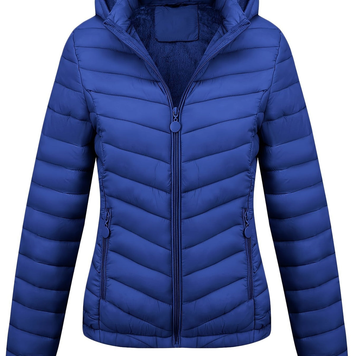 WW | Modern Quilted Jacket with Hood