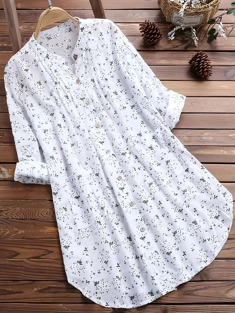 WW | Floral Blouse with Romantic Design