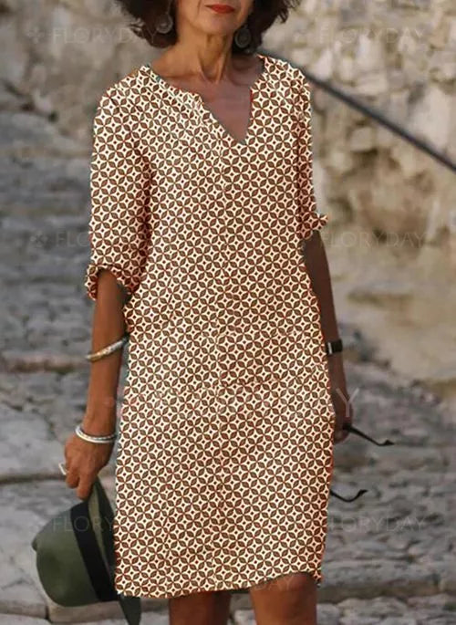 WW | Lässiges Kleid Für Damen