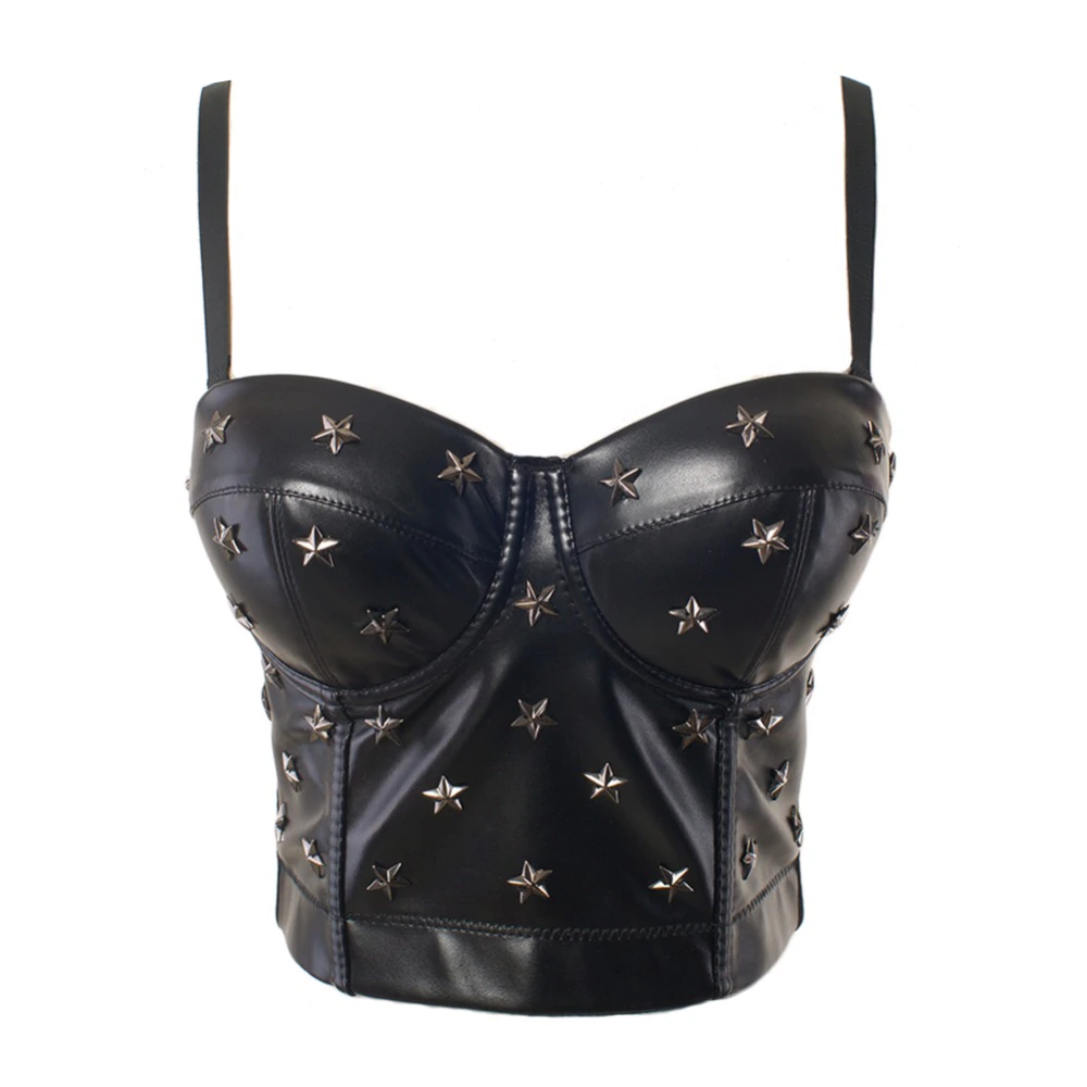 WW | Black Star Crop Top