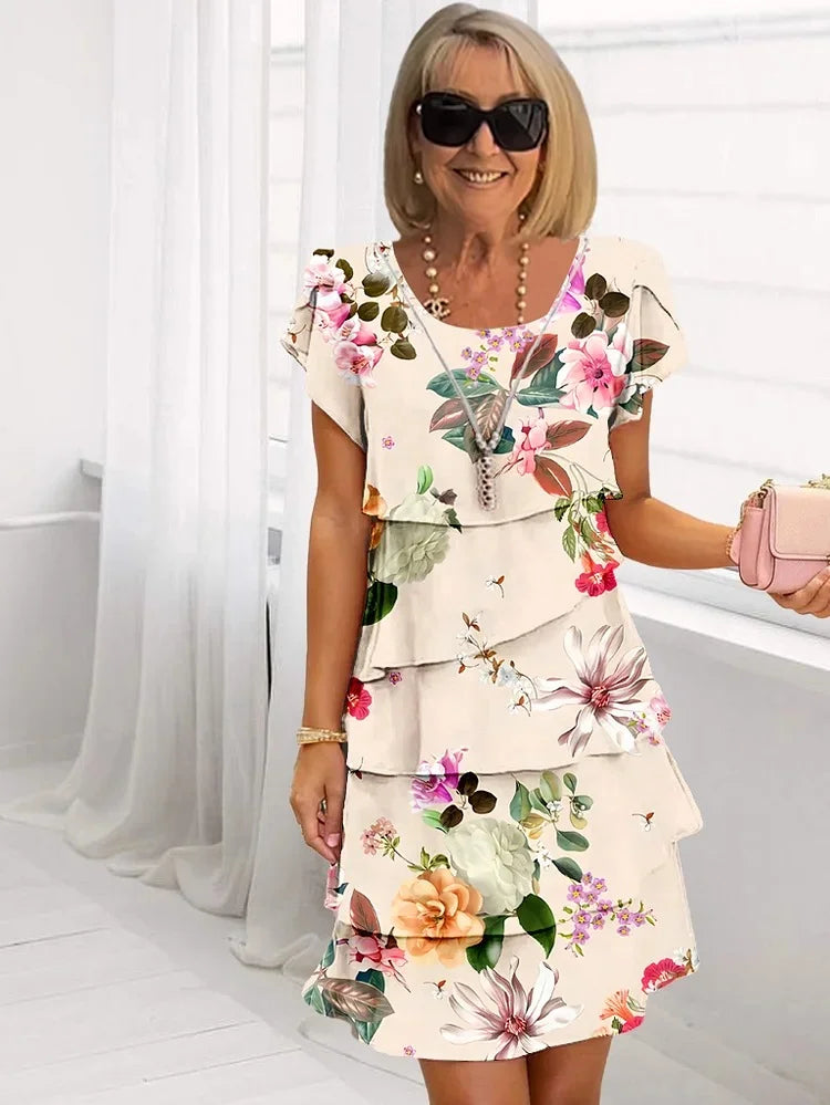 WW | Elegant Floral Maxi Dress