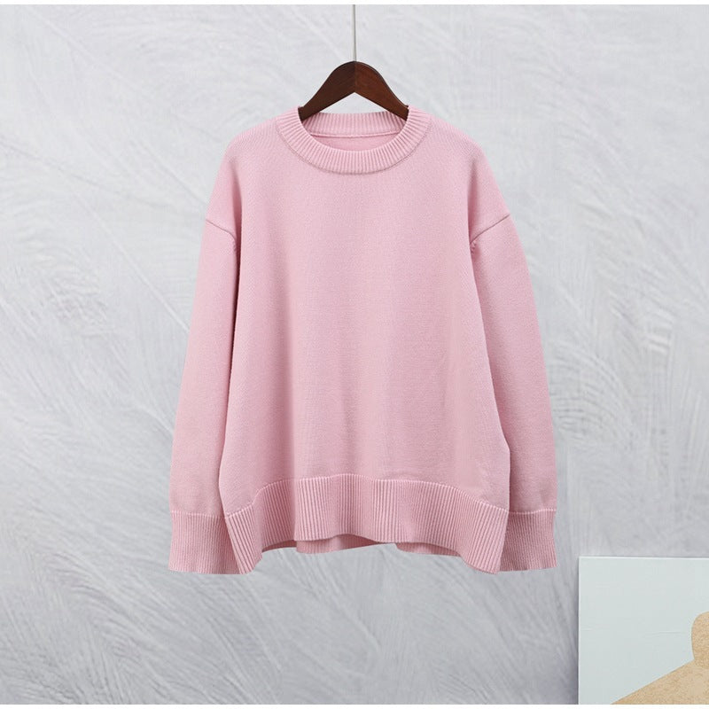 WW | Women's Oversized Round Neck Sweater