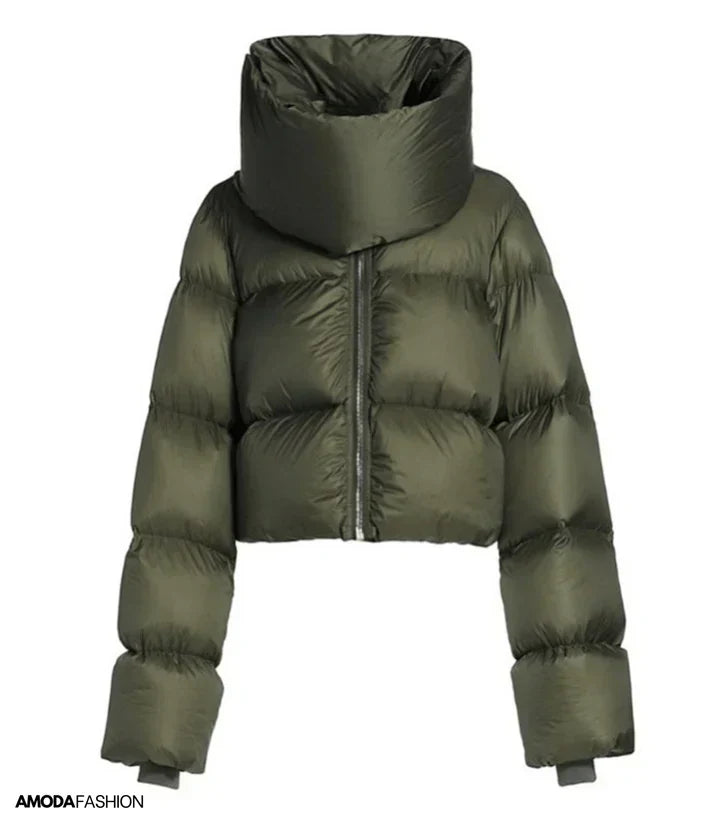 WW |  pufferjacke mit rollkragen