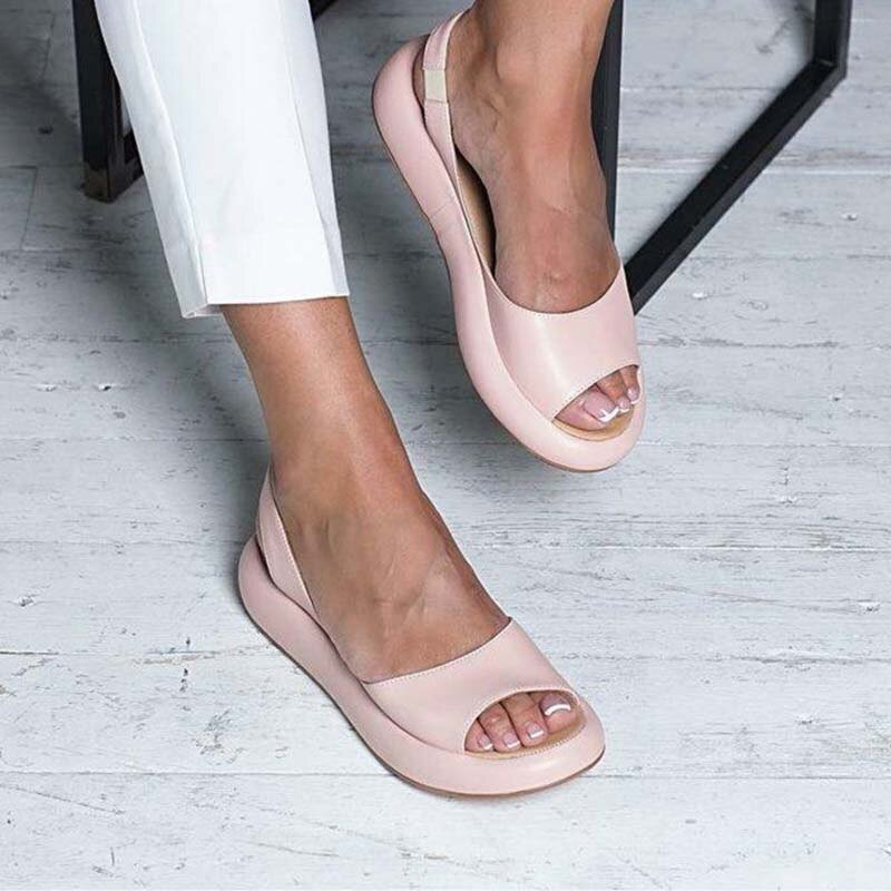 WW | Damen Bequem Sandalen Sommer