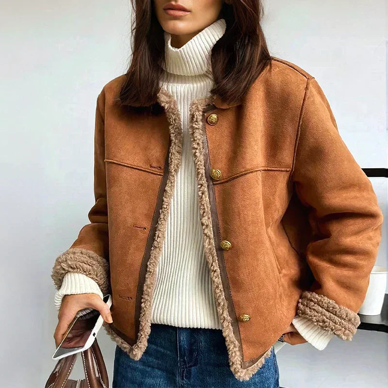 WW | Button up Winterjacke mit Weichem Innenfutter