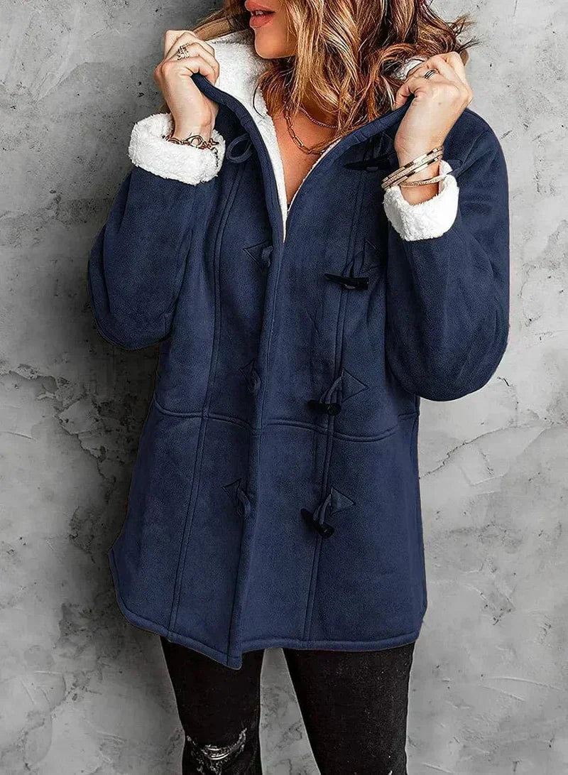WW | Fleece-lined Hooded Coat