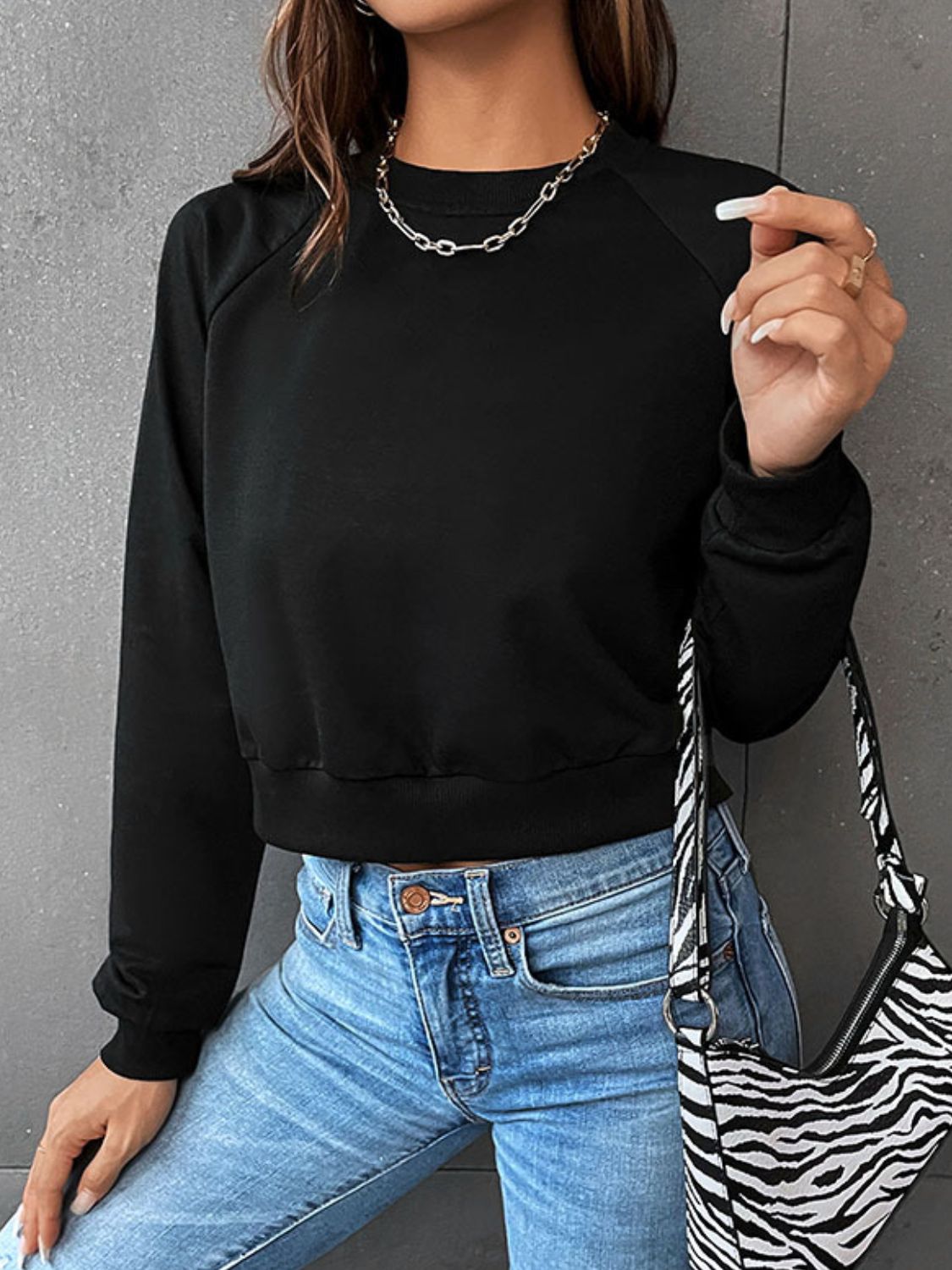 WW | Stilvolle Winter Streetwear Kürzer Pullover Für Frauen