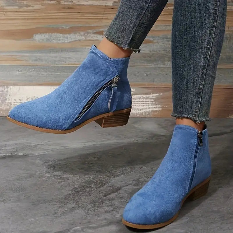 WW | Stylische Vegan Leder Stiefeletten