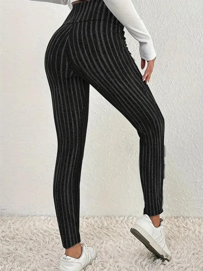 WW | Gestrickte Leggings mit Fleecefutter