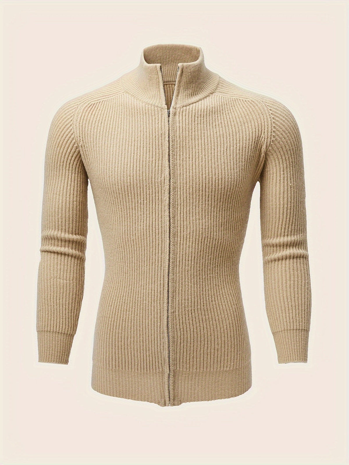 WW | Herren Pullover Strickjacke mit Reißverschluss