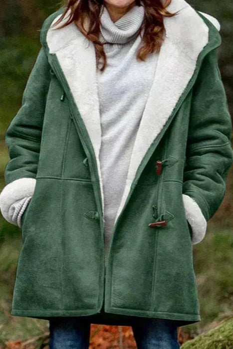 WW | Fleece-lined Hooded Coat