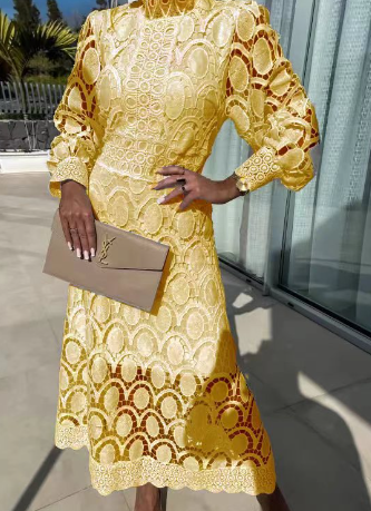 WW | Women's Lace Casual Dress