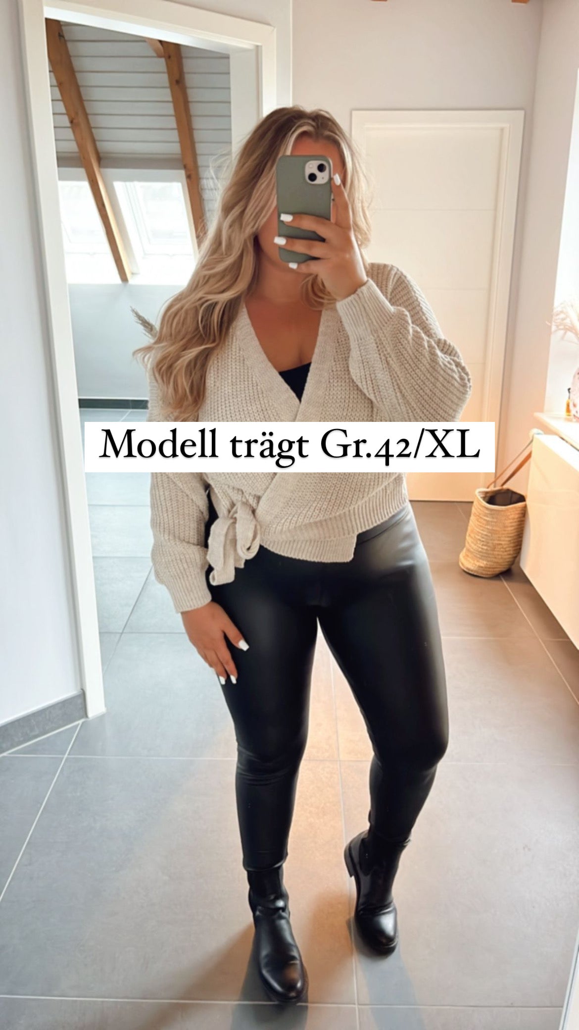 Leggings schwarz Art. a043