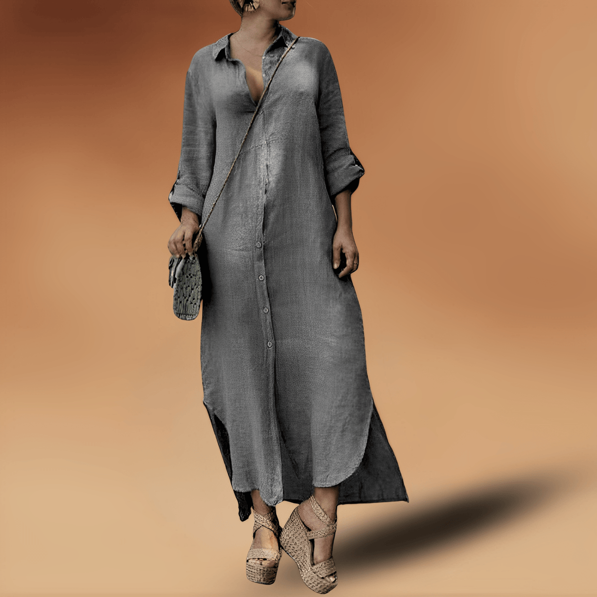 WW | Elegant Linen Dress