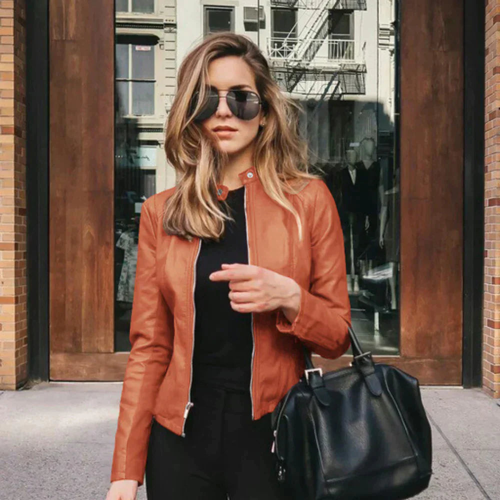 WW | Stylish Leather Jacket for Women