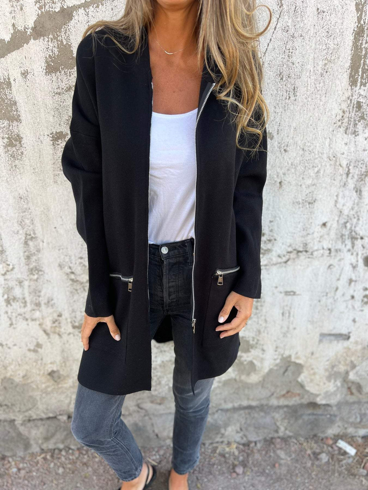 WW | Stylish Long-Sleeve Cardigan