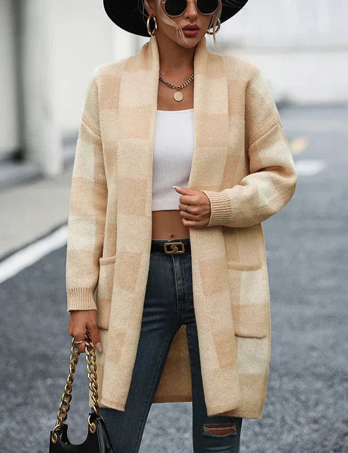 WW | Plaid Midi Jacket