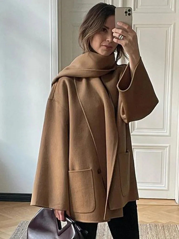 WW | Schal Grau Klassisch und Elegant